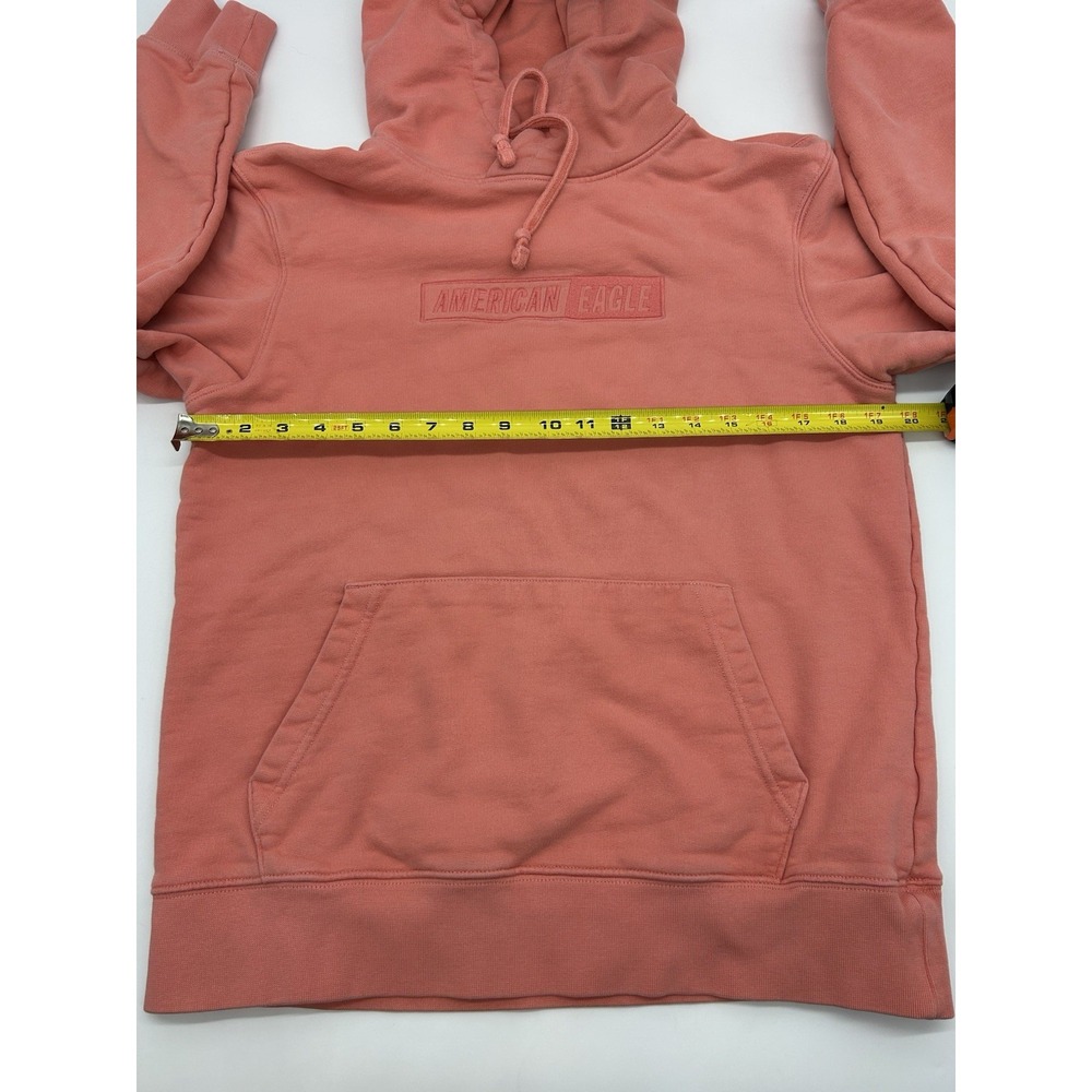 American Eagle Hoodie Sweatshirt Unisex Small Pullover Thick Cotton Blend - Picture 8 of 8